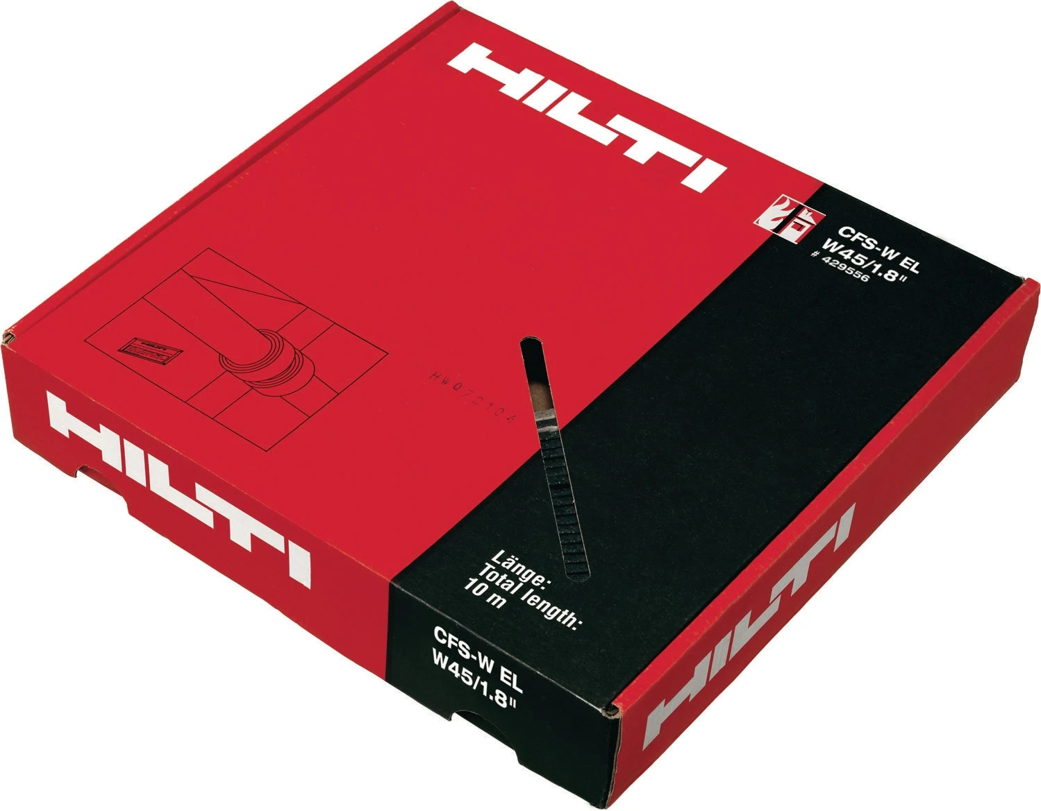 Bande Coupe-feu Permanente CFS-W EL 1 Bande Coupe-feu Permanente CFS-W EL