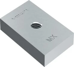 Plaque Filetée MT-FP Pour Rails De Supportage